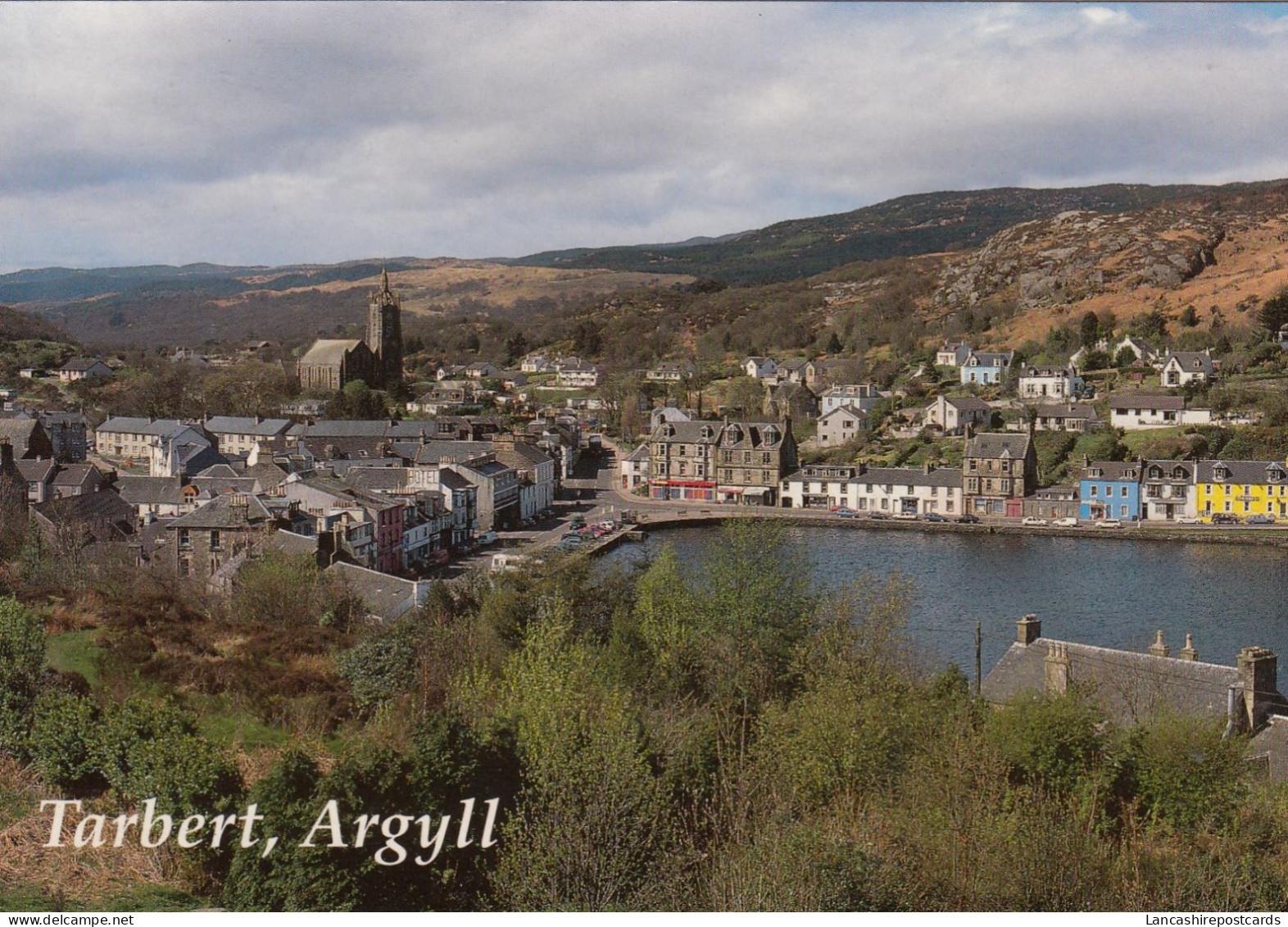 Postcard Tarbert Argyll My Ref B26420 - Argyllshire