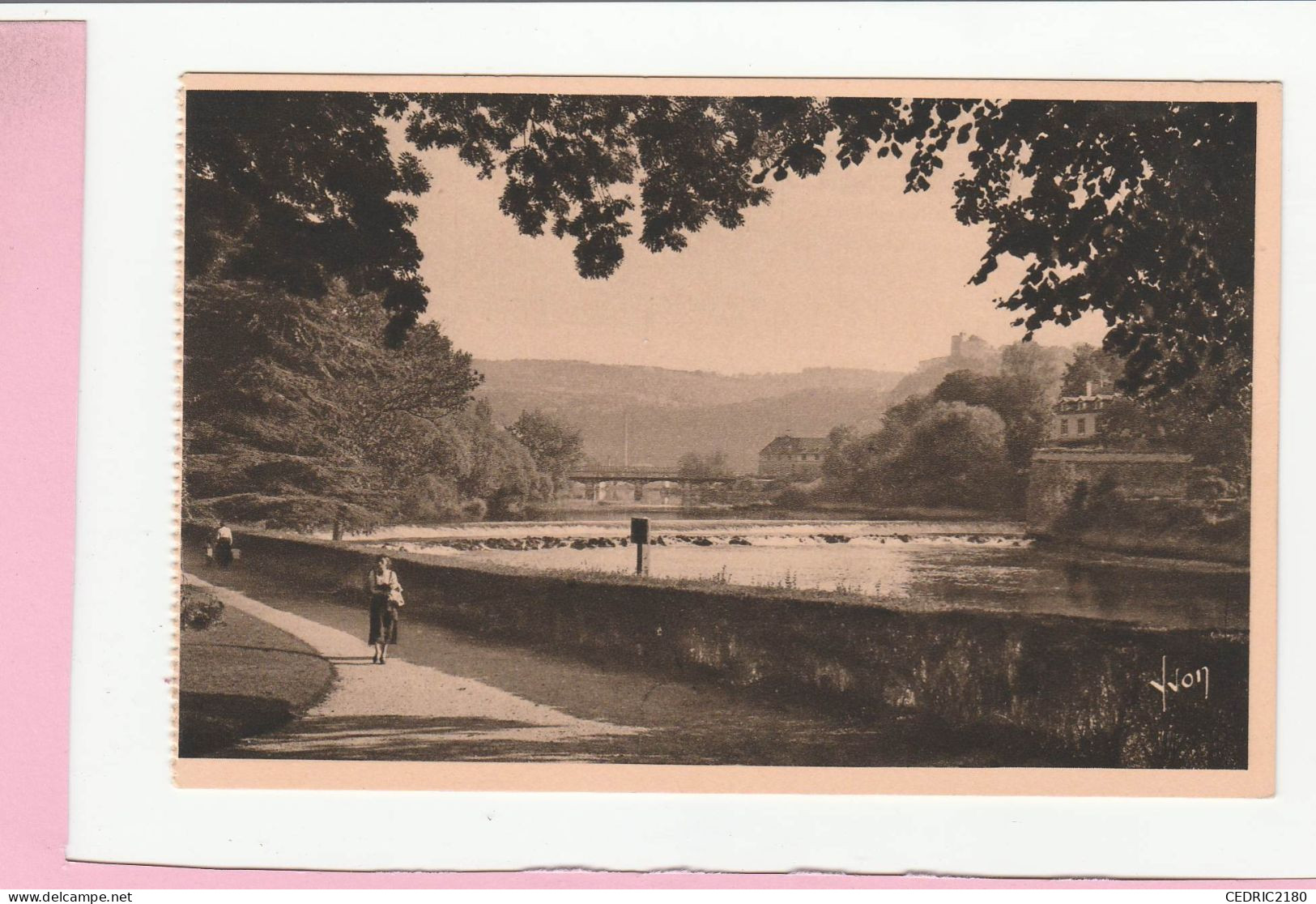 BESANCON PROMENADE MICAUD LES RIVES DU DOUBS AU BARRAGE - Besancon