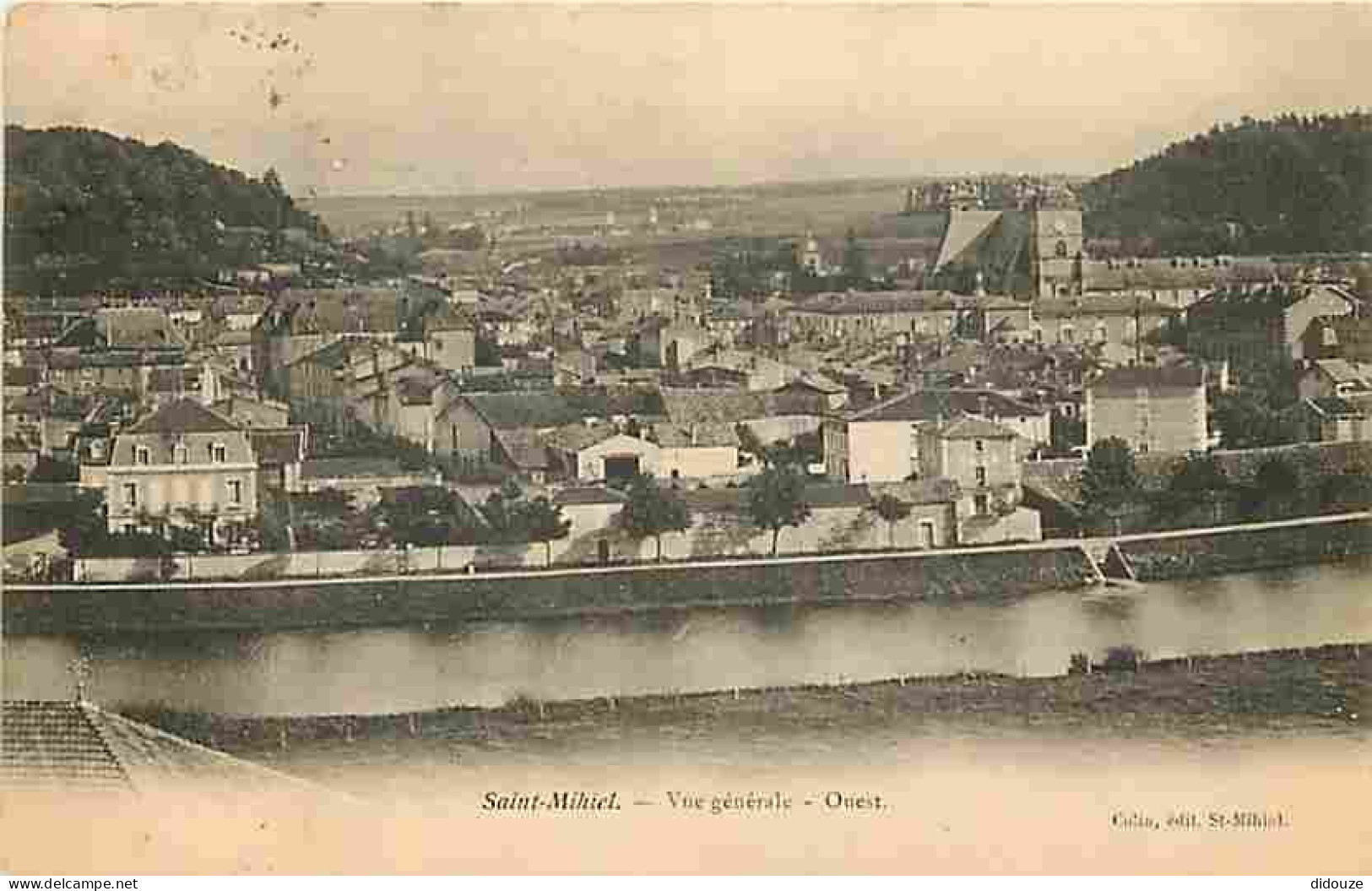 55 - Saint Mihiel - Vue Générale - Ouest - CPA - Voir Scans Recto-Verso - Saint Mihiel