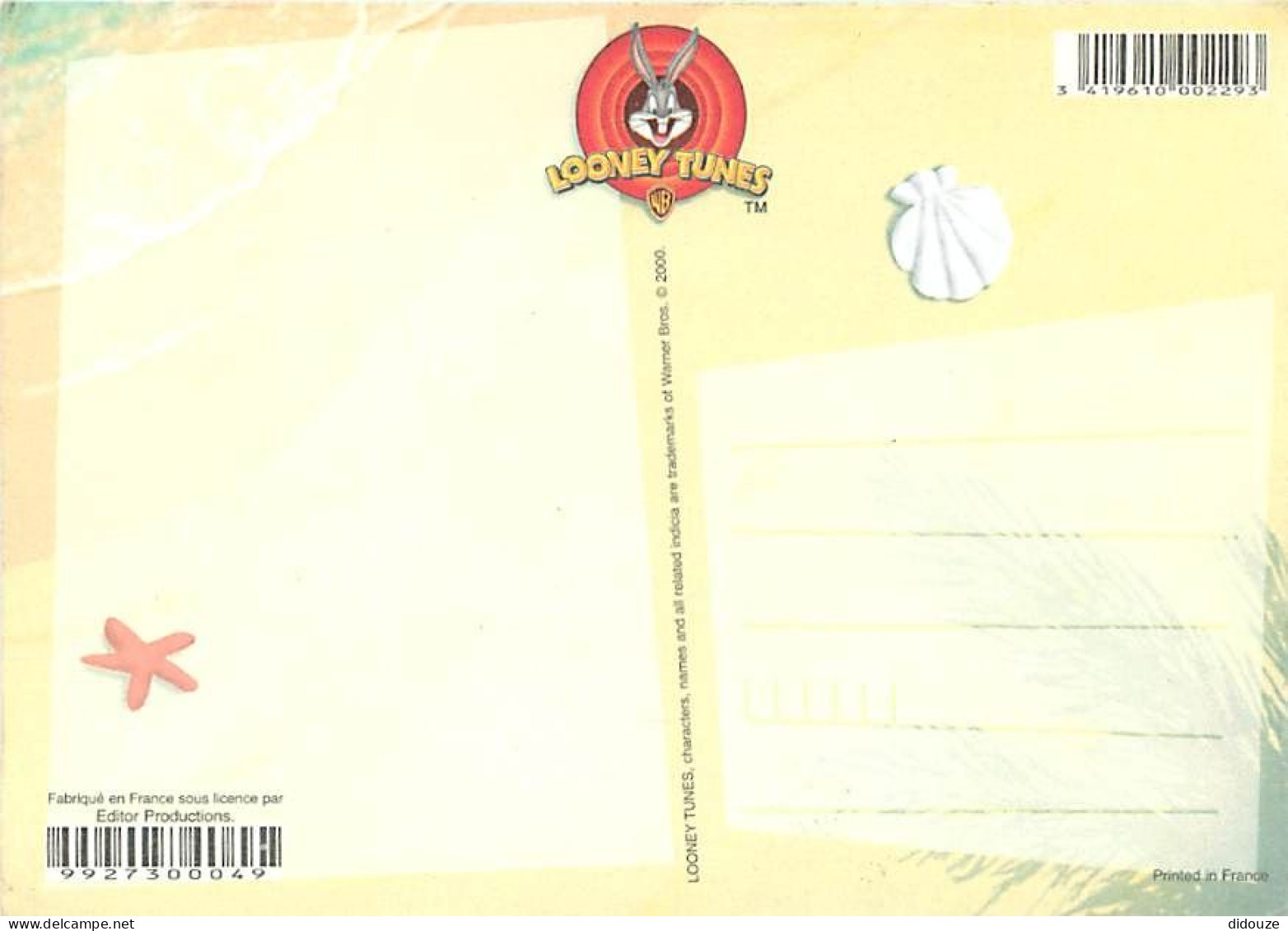 Bandes Dessinées - Looney Tunes - Daffy Duck - Illustration - Carte Neuve - CPM - Voir Scans Recto-Verso - Fumetti