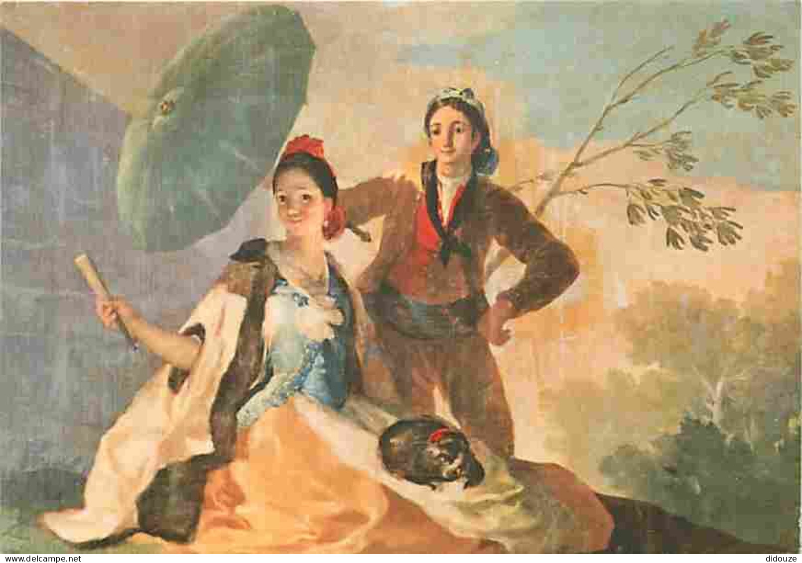 Art - Peinture - Francisco De Goya - Il Parasole - Le Parasol - Carte Neuve - CPM - Voir Scans Recto-Verso - Pintura & Cuadros