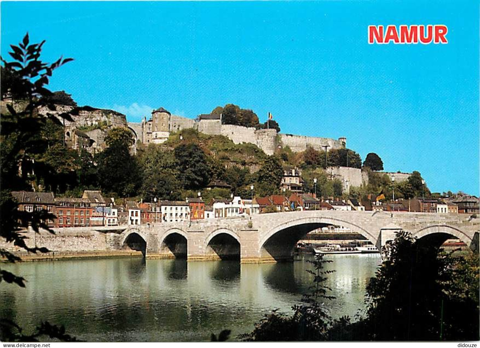 Belgique - Namur - Pont De Jambes Et Citadelle - CPM - Carte Neuve - Voir Scans Recto-Verso - Namur