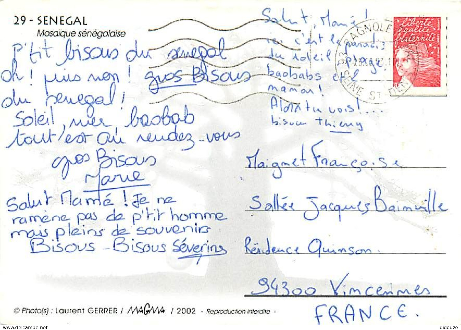 Sénégal - Multivues - Enfants - CPM - Voir Scans Recto-Verso - Senegal