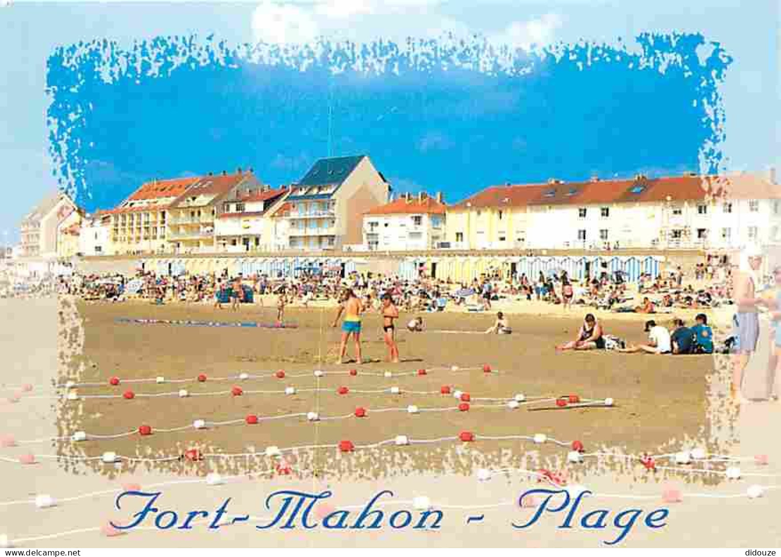 80 - Fort Mahon - La Plage - Cabines De Plage - Flamme Postale - CPM - Voir Scans Recto-Verso - Fort Mahon