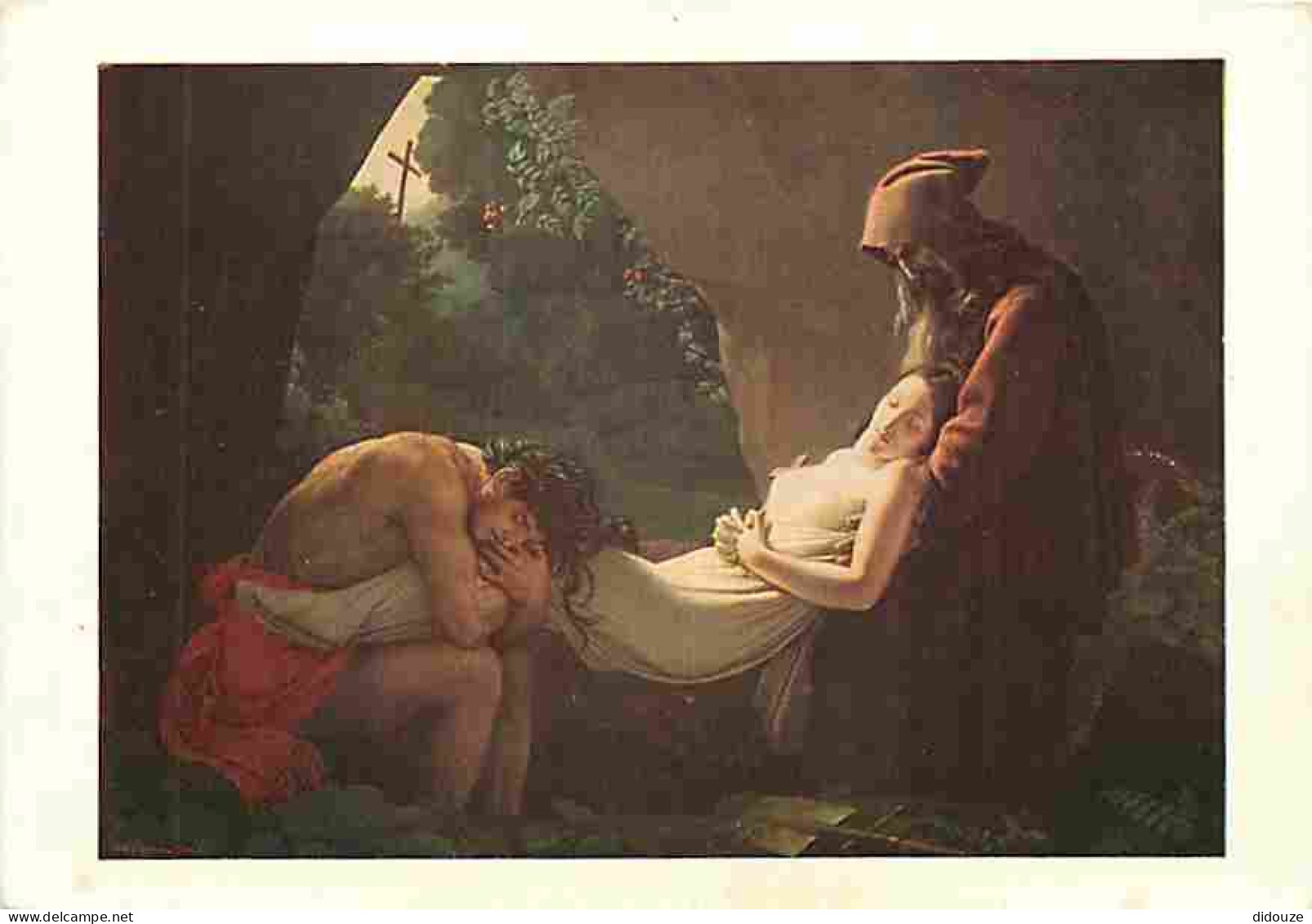 Art - Peinture - A L Girodet De Roucy-Trioson - Atala Au Tombeau - CPM - Voir Scans Recto-Verso - Pintura & Cuadros