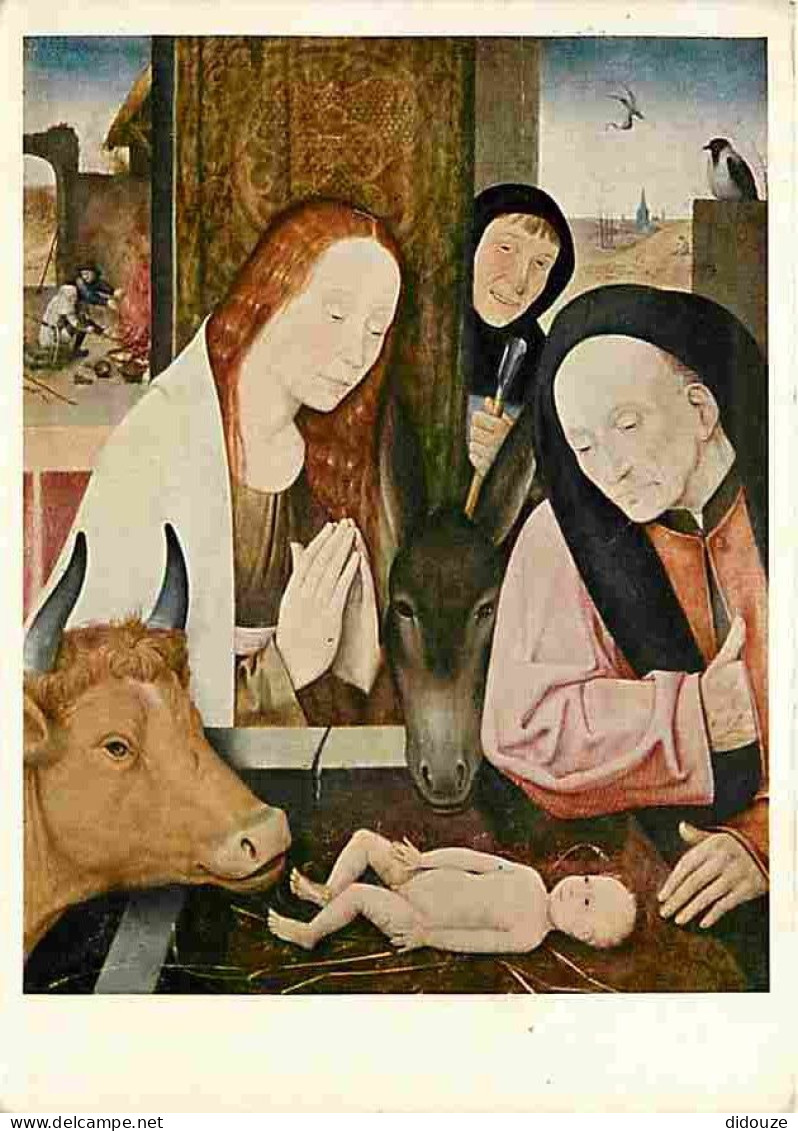 Art - Peinture - Hieronymus Boch - Geburt Christi - CPM - Voir Scans Recto-Verso - Paintings
