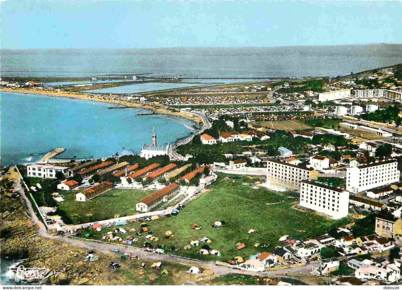 34 - Sète - La Corniche Les Salins Et Etang De Thau - Mention Photographie Véritable - Carte Dentelée - CPSM Grand Forma - Sete (Cette)