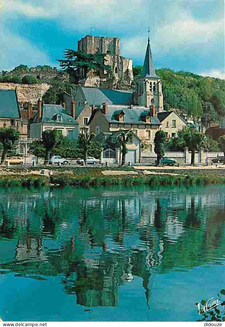 41 - Montrichard - Le Donjon L'église Sainte-Croix Et Leurs Reflets Dans Le Cher - Flamme Postale - CPM - Voir Scans Rec - Montrichard