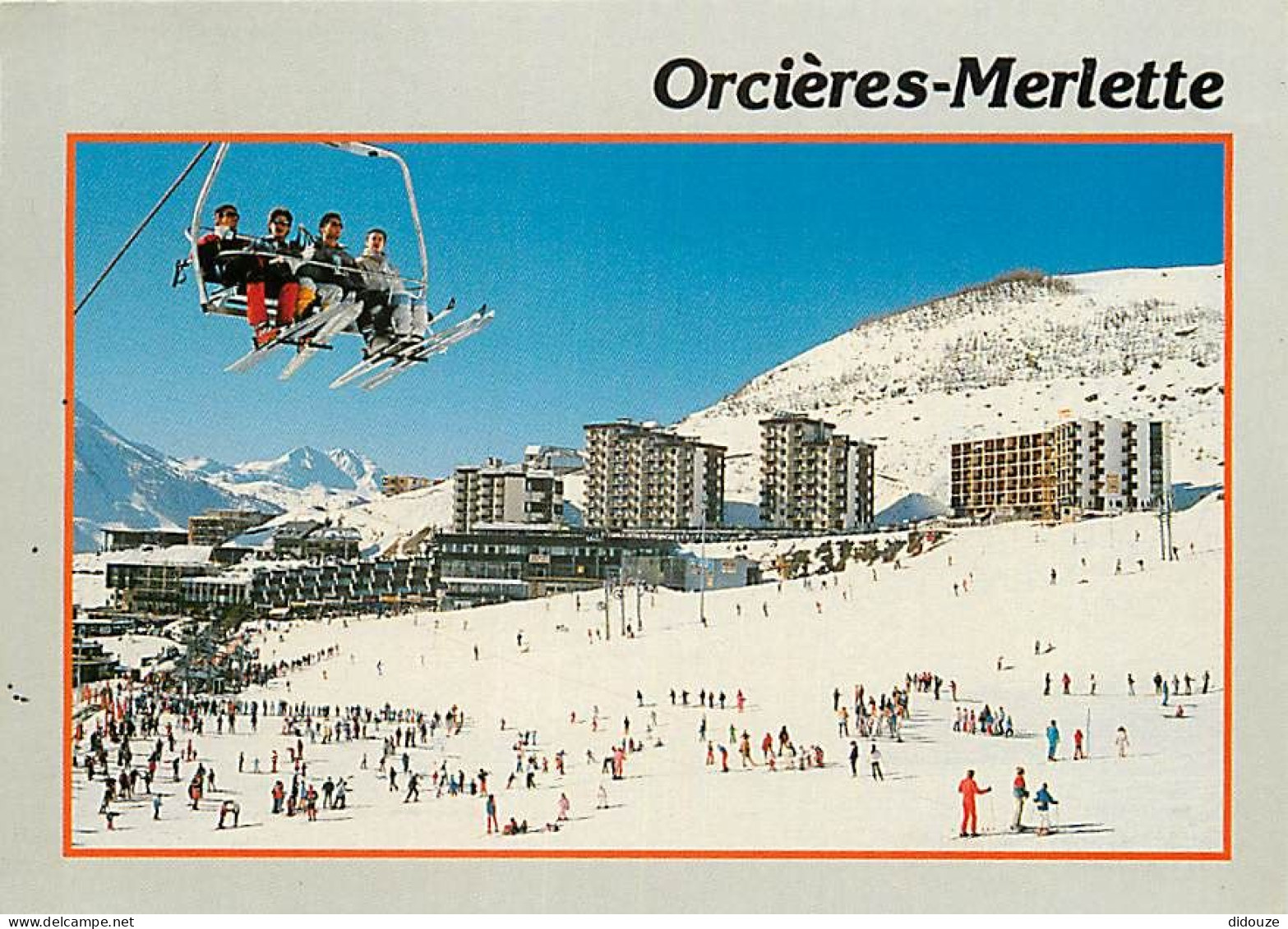 05 - Orcières Merlette - Vue Générale - Hiver - Neige - CPM - Voir Scans Recto-Verso - Orcieres