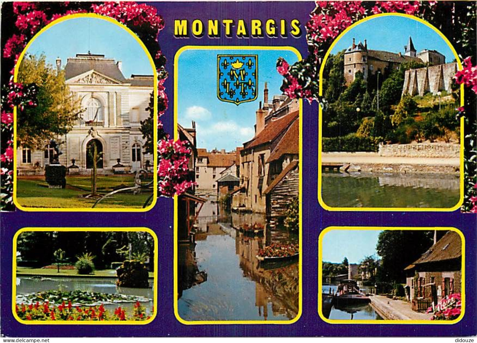 45 - Montargis - Multivues - Blasons - CPM - Voir Scans Recto-Verso - Montargis
