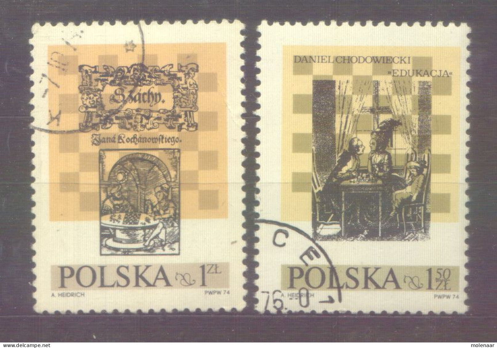 Postzegels > Europa > Polen > 1944-.... Republiek > 1971-80 > Gebruikt No. 2319-2320 (12106) - Usados
