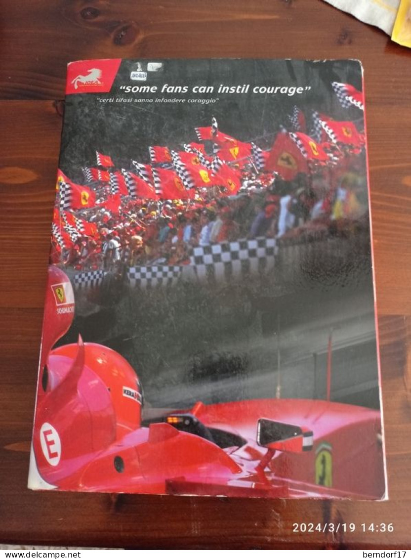 FERRARI - CARTELLINA - Car Racing - F1