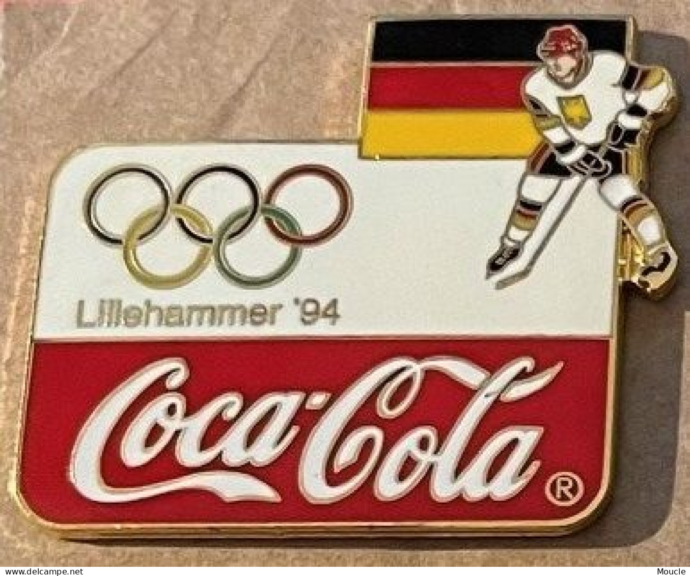JEUX OLYMPIQUES - OLYMPICS GAMES - LILLEHAMMER '94 - COCA COLA - HOCKEY SUR GLACE - ALLEMAGNE - DEUTSCHLAND - EGF - (20) - Jeux Olympiques