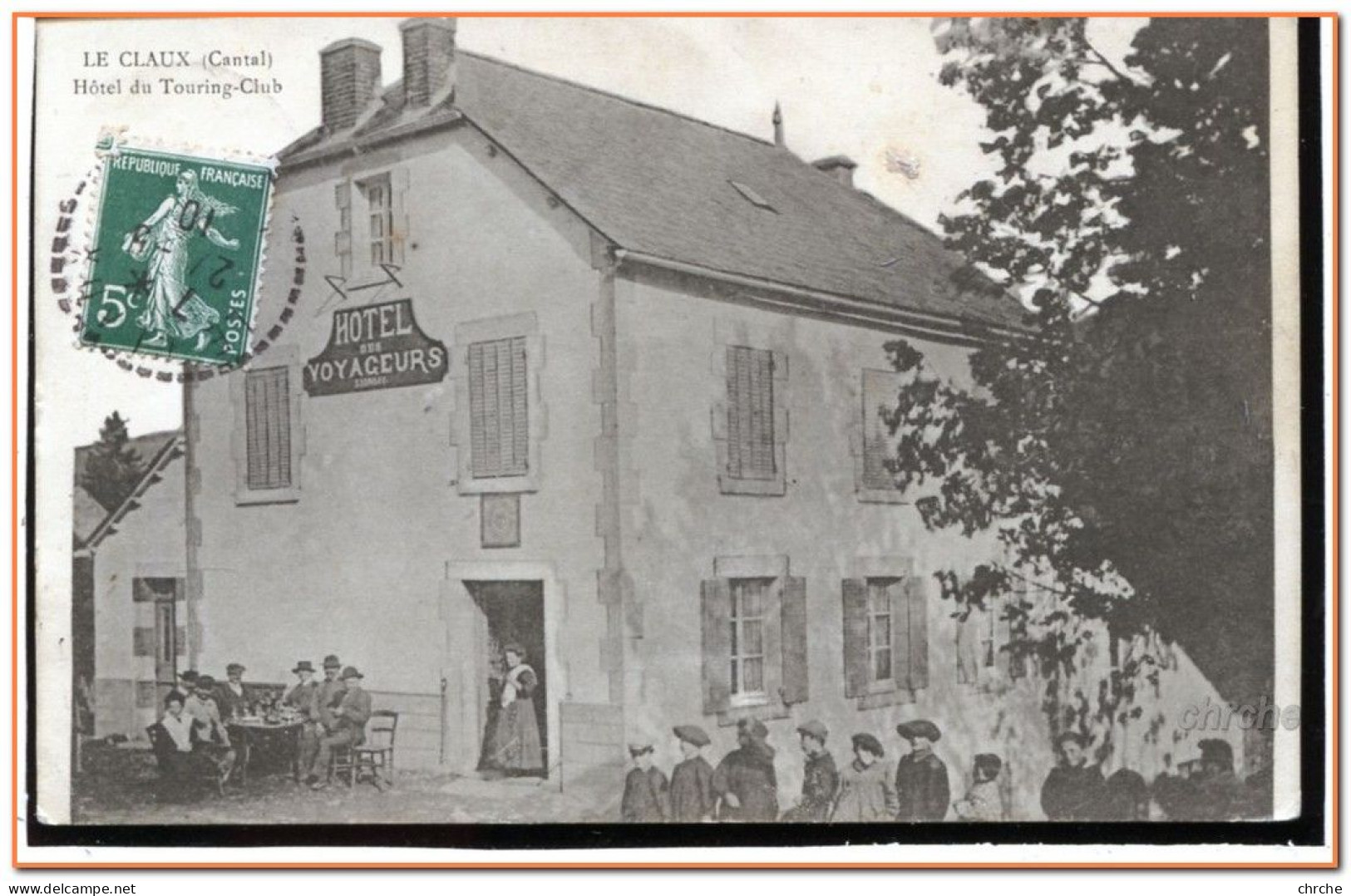 15 - Le CLOS - Hôtel Du Touring Club   **PLAN RARE*** - Autres & Non Classés