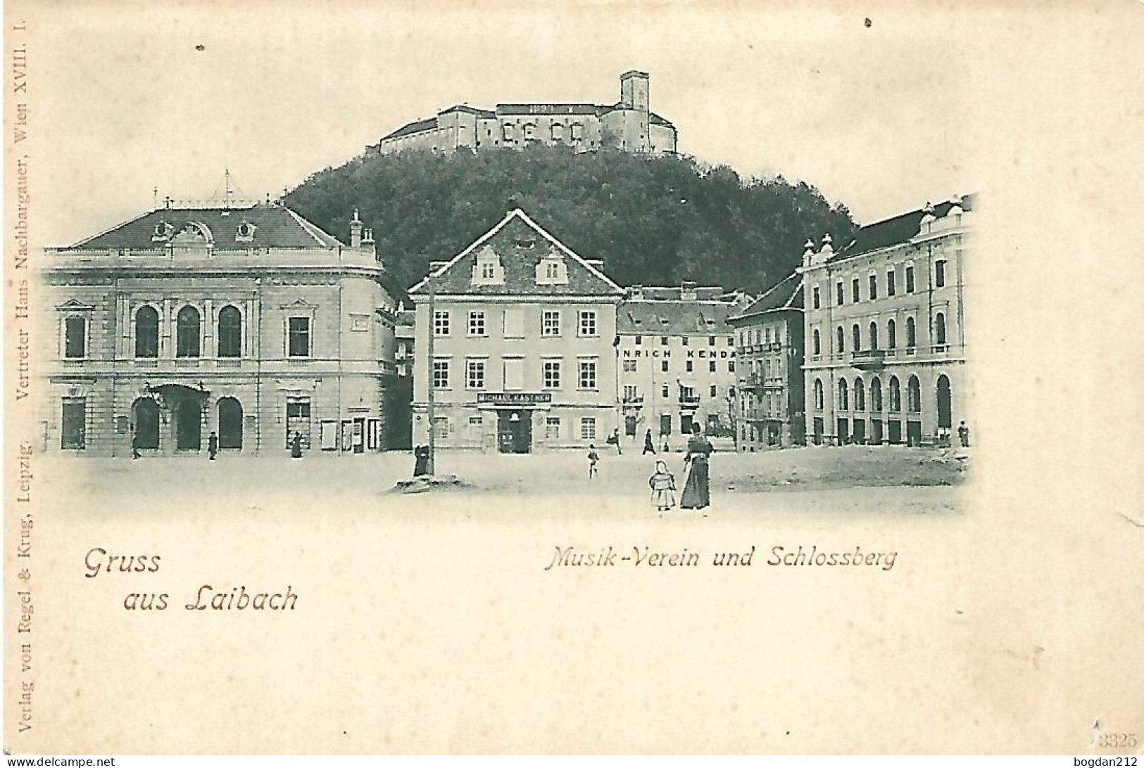 1895/1905 - LUBLANA  Laibach , Gute Zustand,  2 Scan - Slovénie