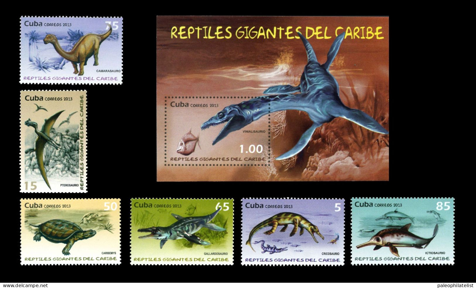 2013 "Giant Reptiles Of The Caribbean" - Prehistóricos