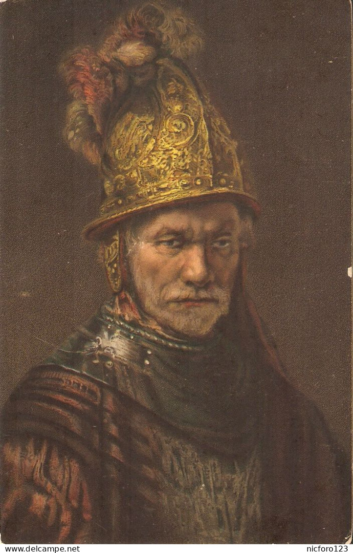 "Rembrandt. Der Mann Mit Dem Goldhelm". Fine Art, Painting, Stengel Postcard # 29143 - Peintures & Tableaux