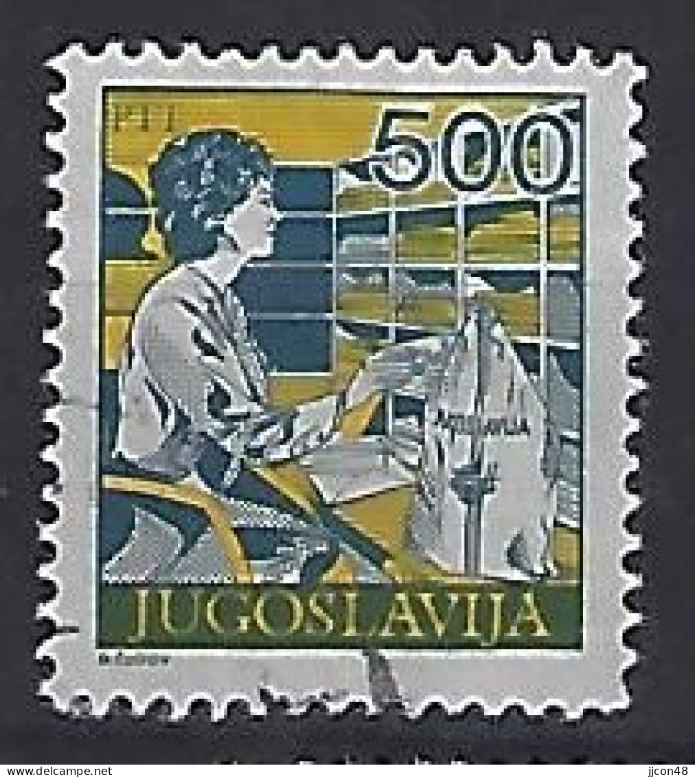 Jugoslavia 1988  Postdienst (o) Mi.2281 A - Usati