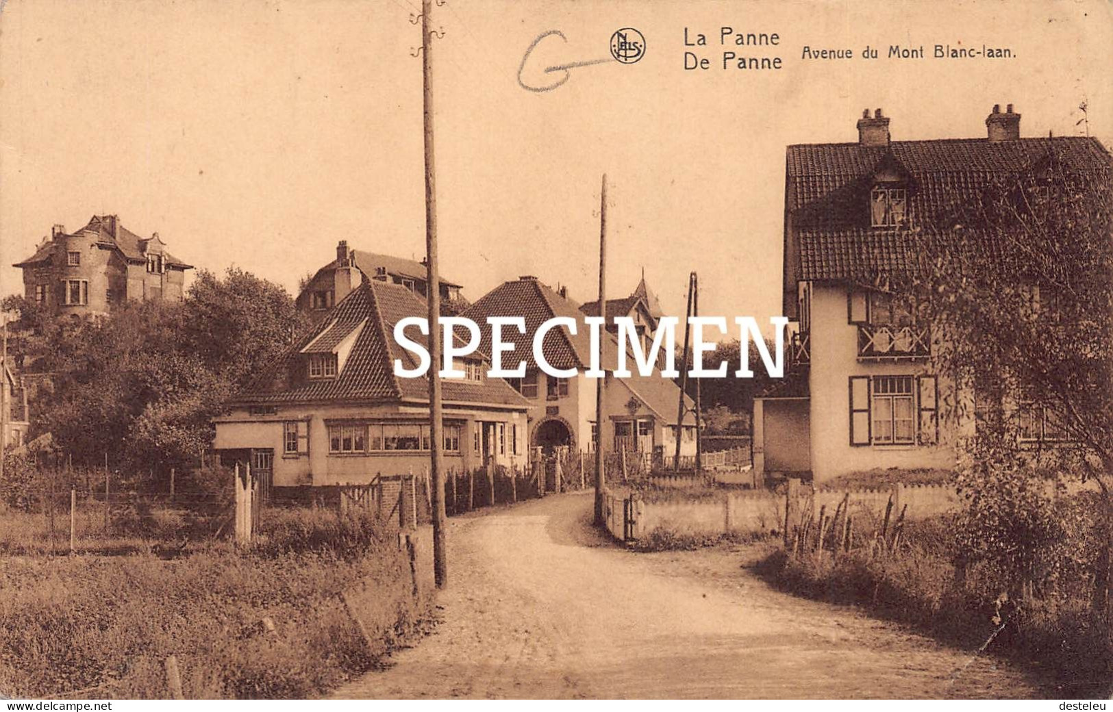 Avenue Du Mont Blanc  - La Panne - De Panne - De Panne