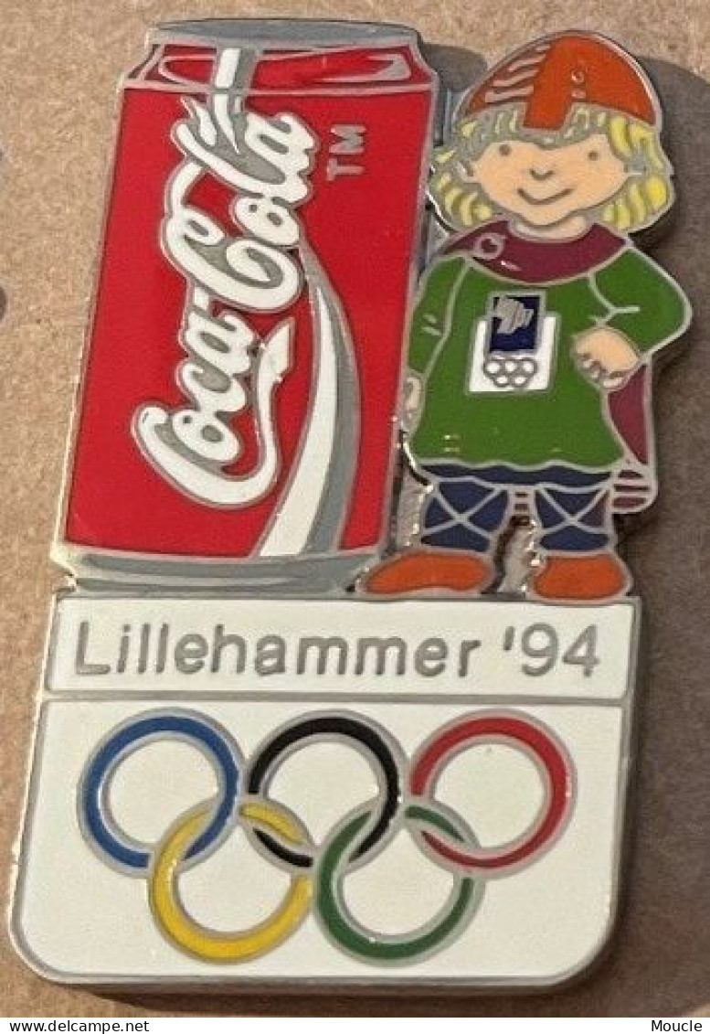 JEUX OLYMPIQUES - OLYMPICS GAMES - LILLEHAMMER '94 - COCA COLA - CANETTE - ANNEAUX OLYMPIQUES - EGF - (20) - Jeux Olympiques