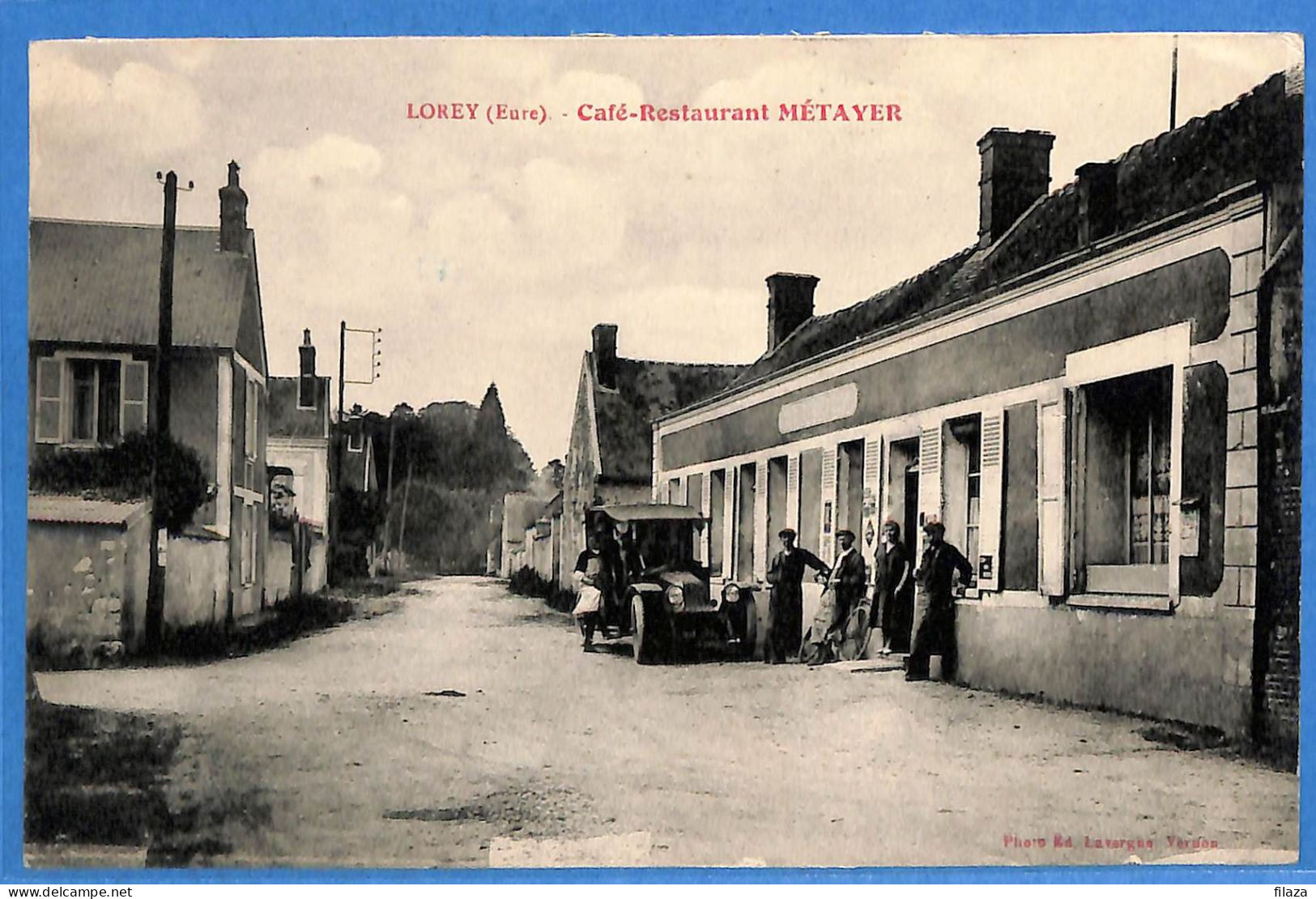 27 - Eure - Lorey - Cafe Restaurant - Metayer (N15303) - Other & Unclassified