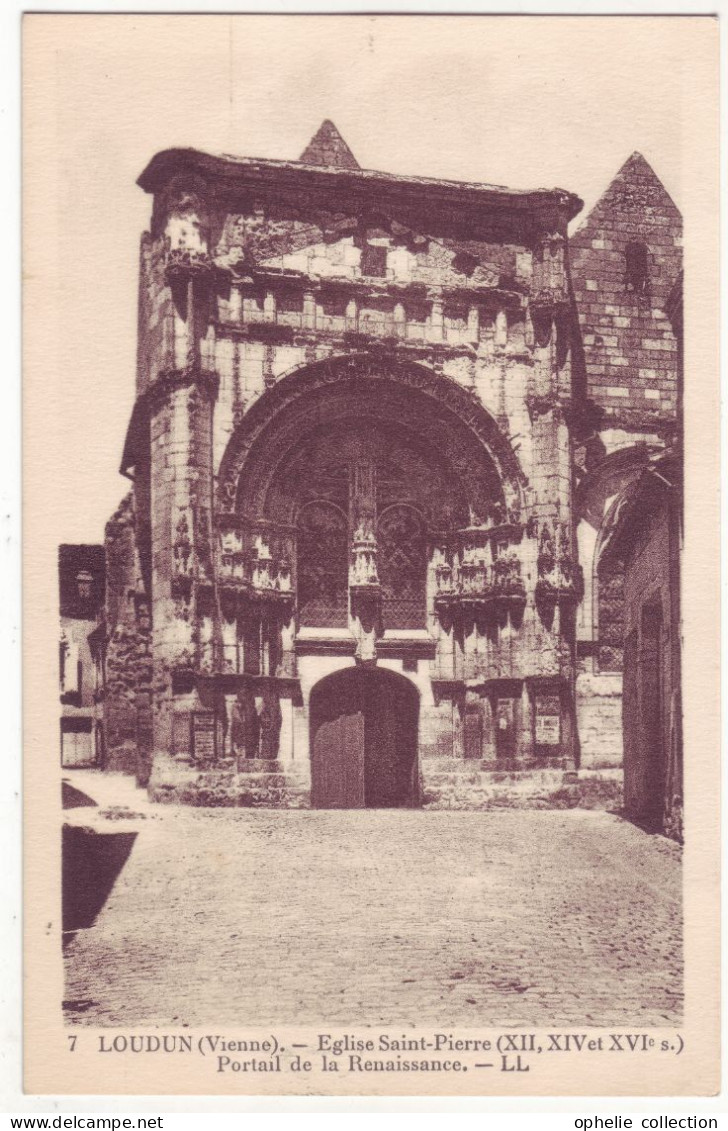 France - 86 - Loudun - Eglise Saint Pierre - Portail De La Renaissance - 6488 - Loudun