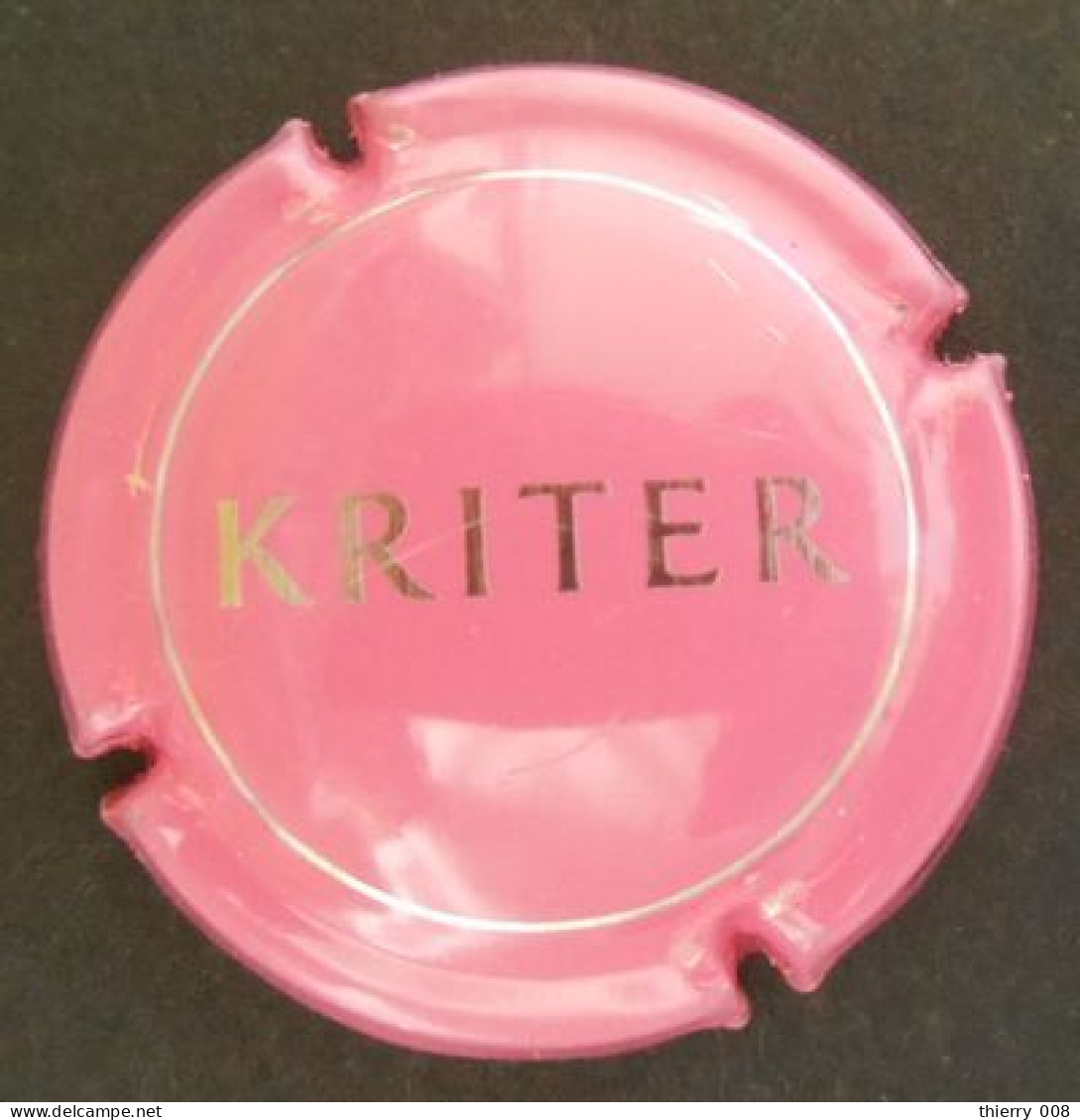 Muselet Kriter Rose  Vin Mousseux - Other & Unclassified