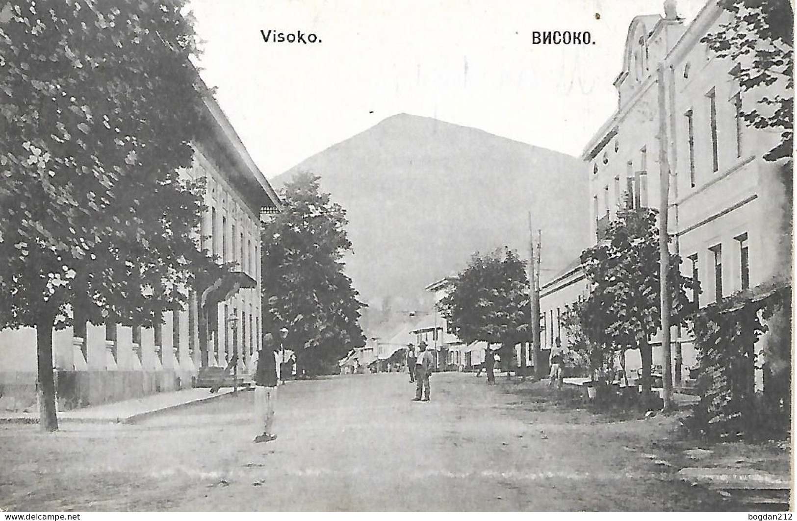 1916 - VISOKO , Gute Zustand,  2 Scan - Bosnie-Herzegovine