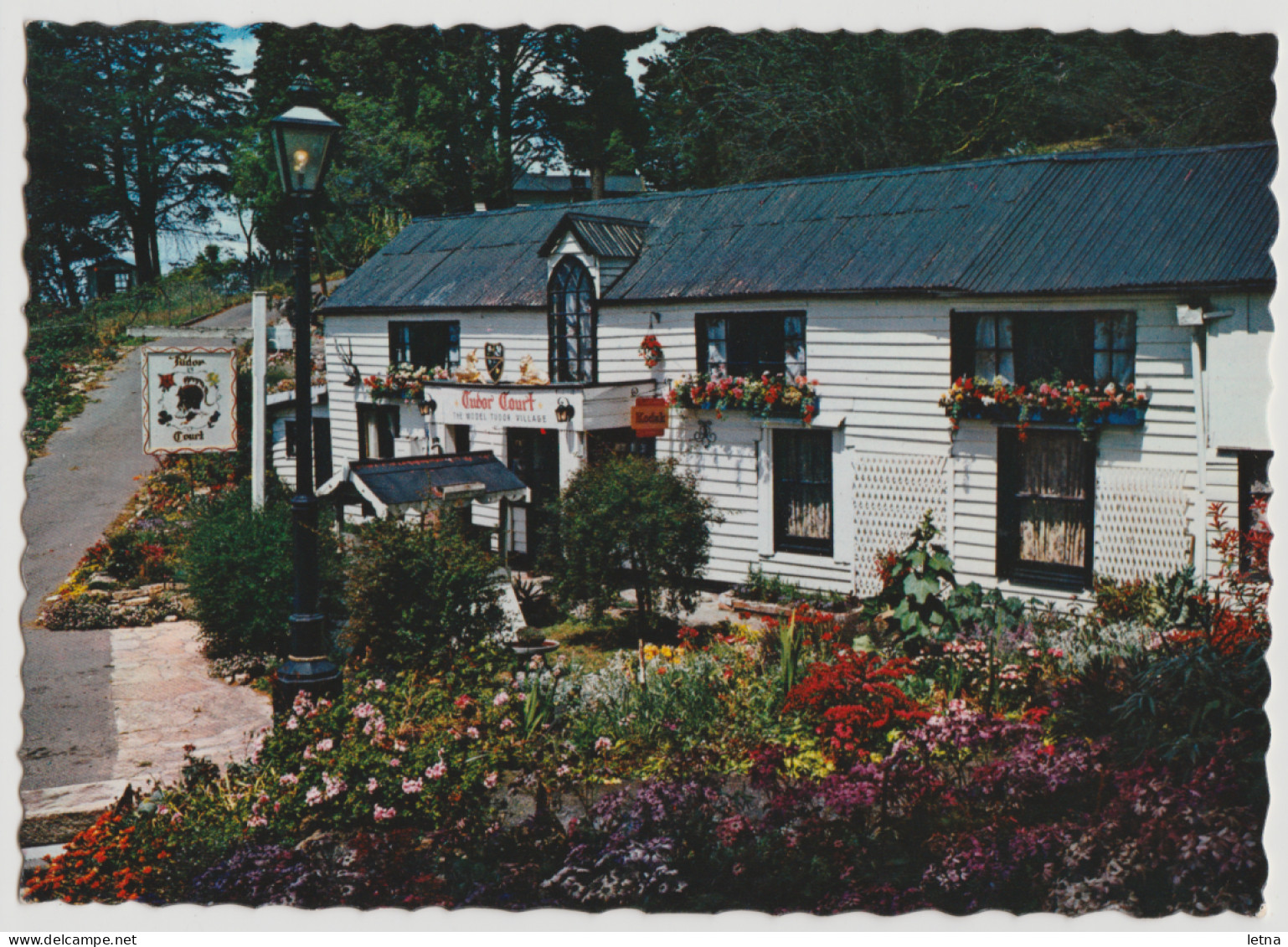 Australia TASMANIA TAS Tudor Court Sandy Bay HOBART Nucolorvue HB65 Postcard C1960s - Hobart