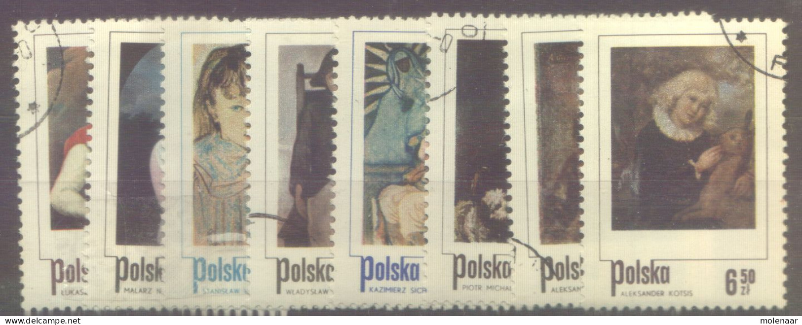 Postzegels > Europa > Polen > 1944-.... Republiek > 1971-80 > Gebruikt No. 2335-2342 (12112) - Usados