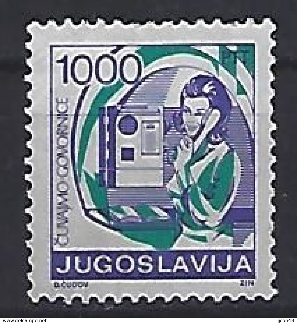 Jugoslavia 1988  Postdienst (*) MM  Mi.2287 A - Unused Stamps