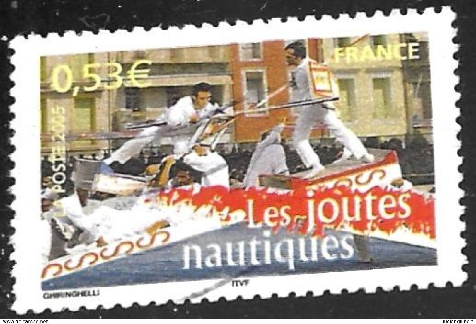 TIMBRE N° 3767   -  LES JOUETS NAUTIQUES  -  OBLITERE  -  2005 - Gebraucht