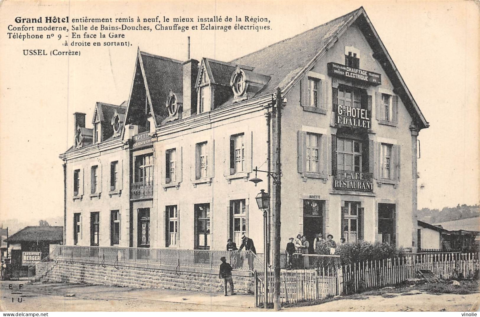 24-4072 : USSEL. LA GRAND-HOTEL - Ussel