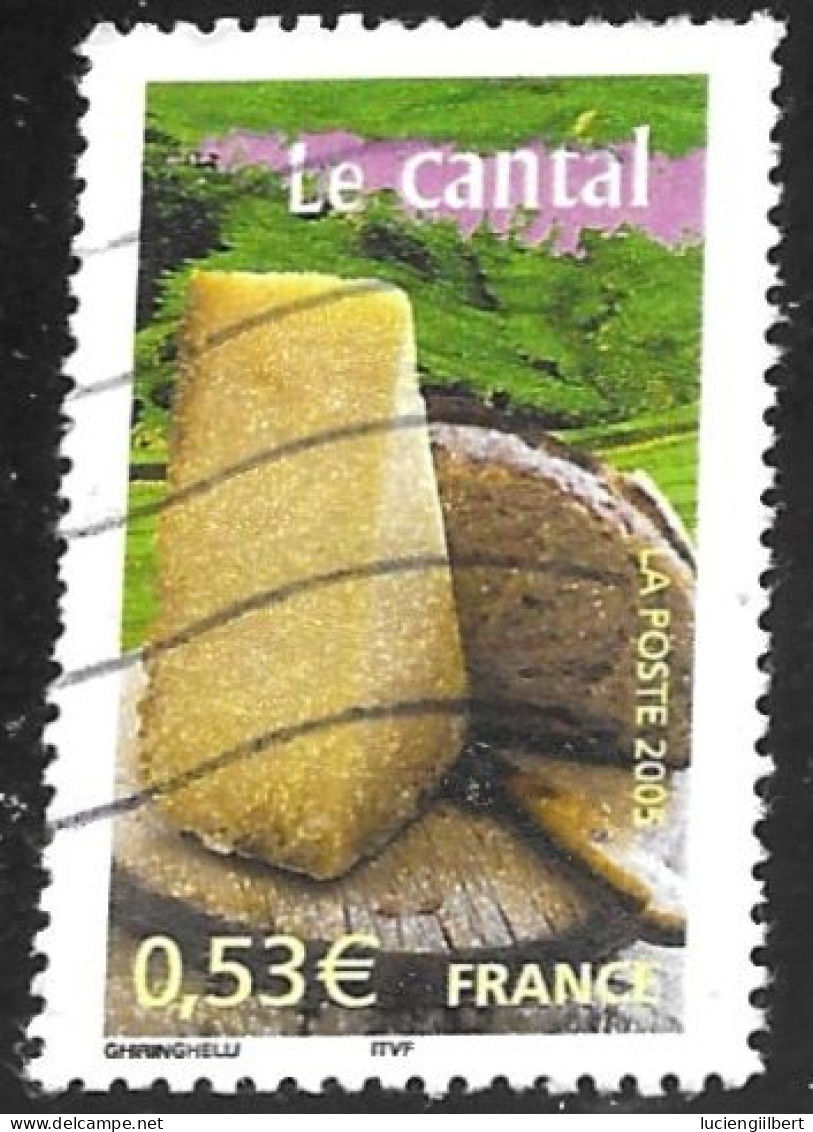 TIMBRE N° 3769   -  LE CANTAL  -  OBLITERE  -  2005 - Gebraucht