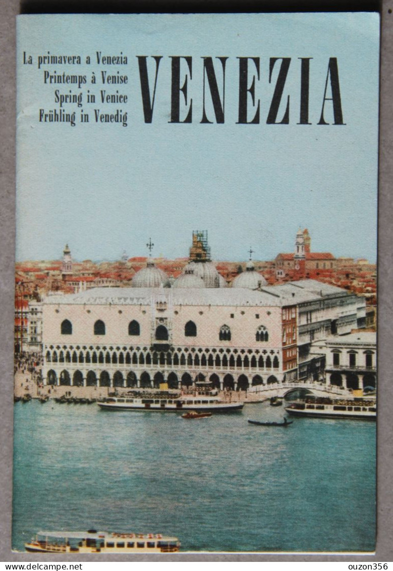 Venezia (Venise, Italie), Printemps à Venise, Livret Touristique 1959 - Dépliants Turistici