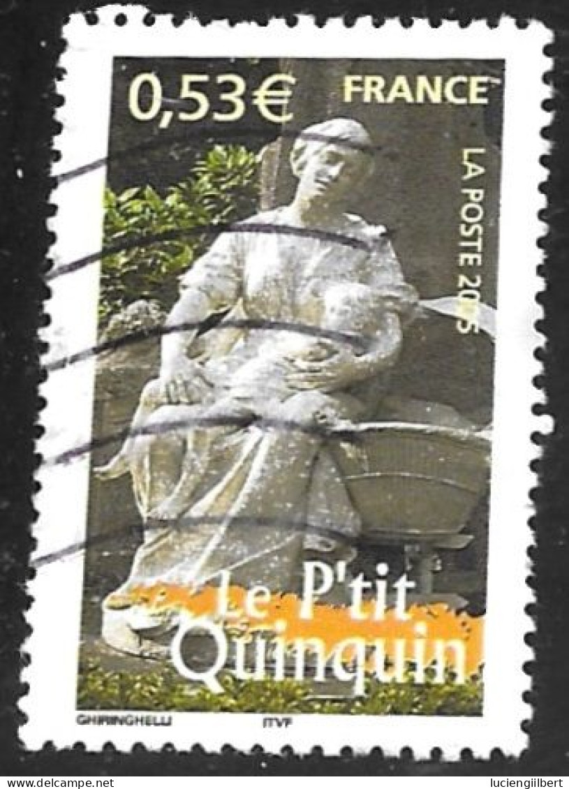 TIMBRE N° 3772   -  P'TIT QUINQUIN  -  OBLITERE  -  2005 - Gebraucht