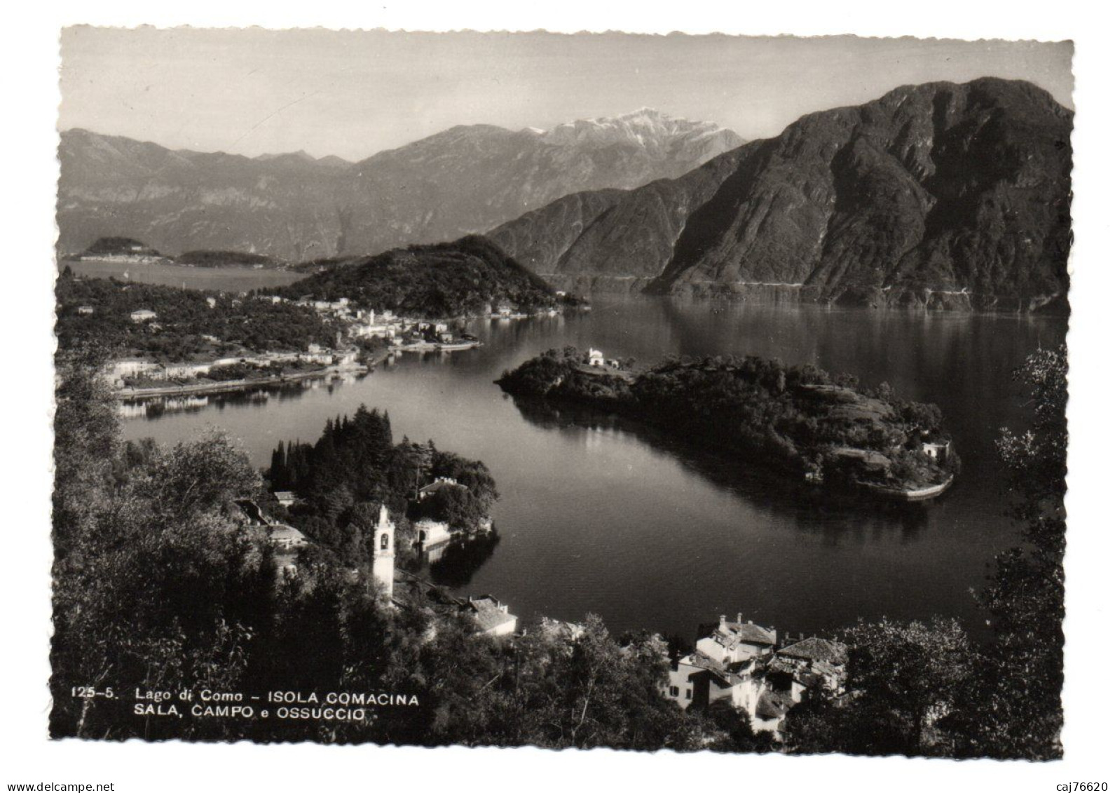 Lago Di Como , Isola Comacina ,sala ,campo E Ossuccio - Como