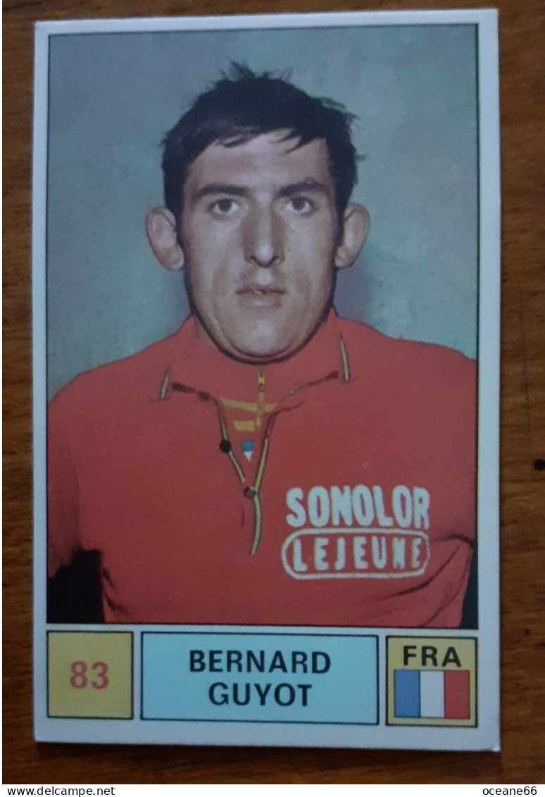 Chromo Panini Bernard Guyot Sonolor 83 Sprint 71 - Cycling