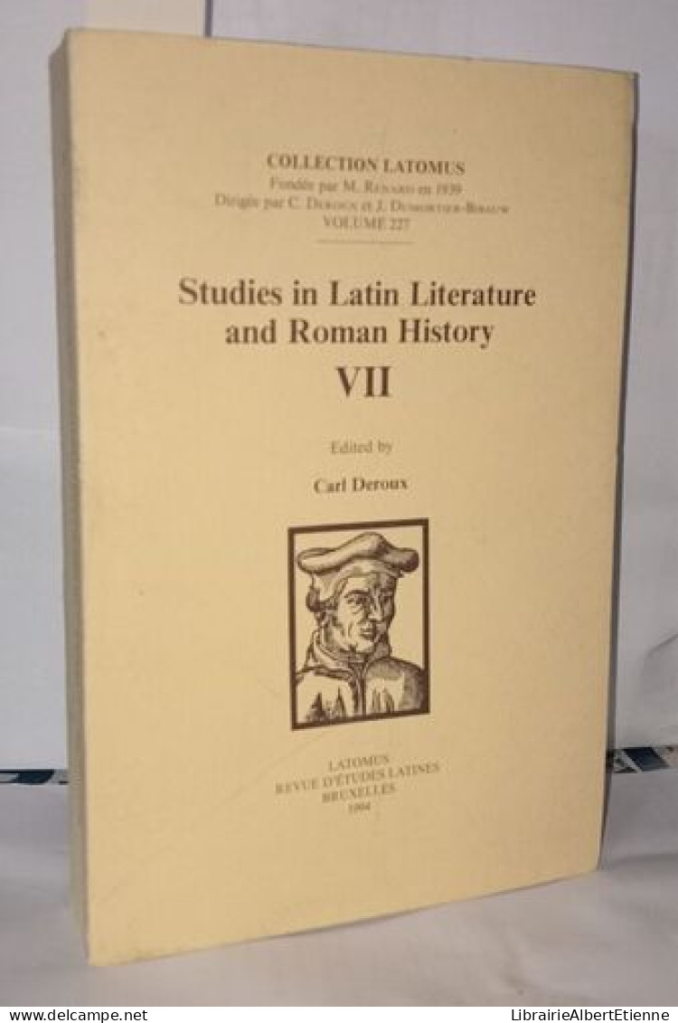 Studies In Latin Literature And Roman History VII - Unclassified