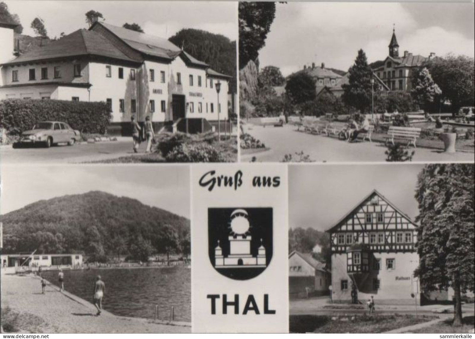 45804 - Ruhla-Thal - U.a. Rathaus - 1989 - Bad Salzungen