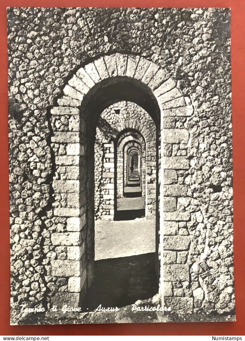 TERRACINA Tempio Di Giove Auxur - Aperture Centinate Nei Muri Di Sostegno (c301) - Latina