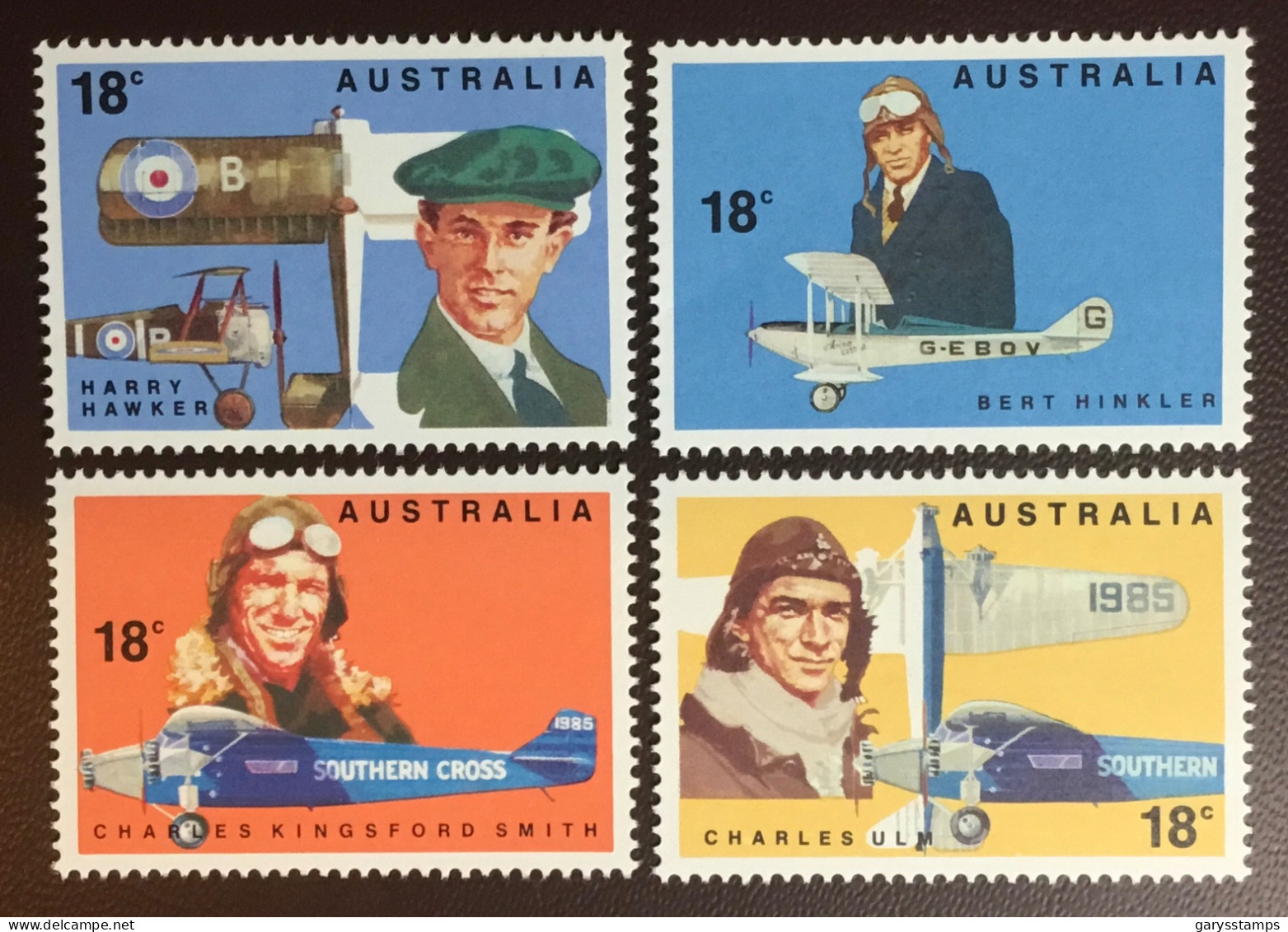 Australia 1978 Early Aviators Aircraft MNH - Mint Stamps