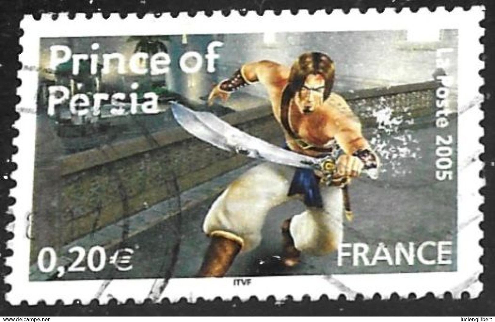 TIMBRE N° 3844   -   PRINCE OF PERSIA -  OBLITERE  -  2005 - Used Stamps