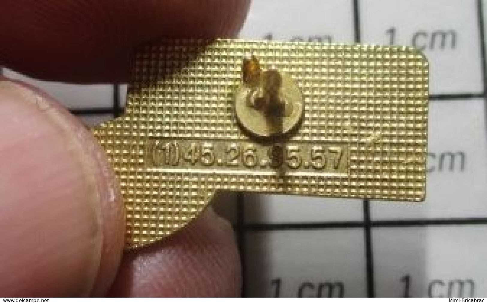411B Pin's Pins / Beau Et Rare / MARQUES / DEG DISQUE DE PONCAGE ? - Trademarks