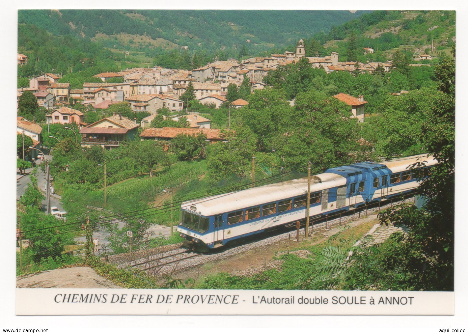 LES CHEMINS DE FER DE PROVENCE (NICE À DIGNE) - Trains