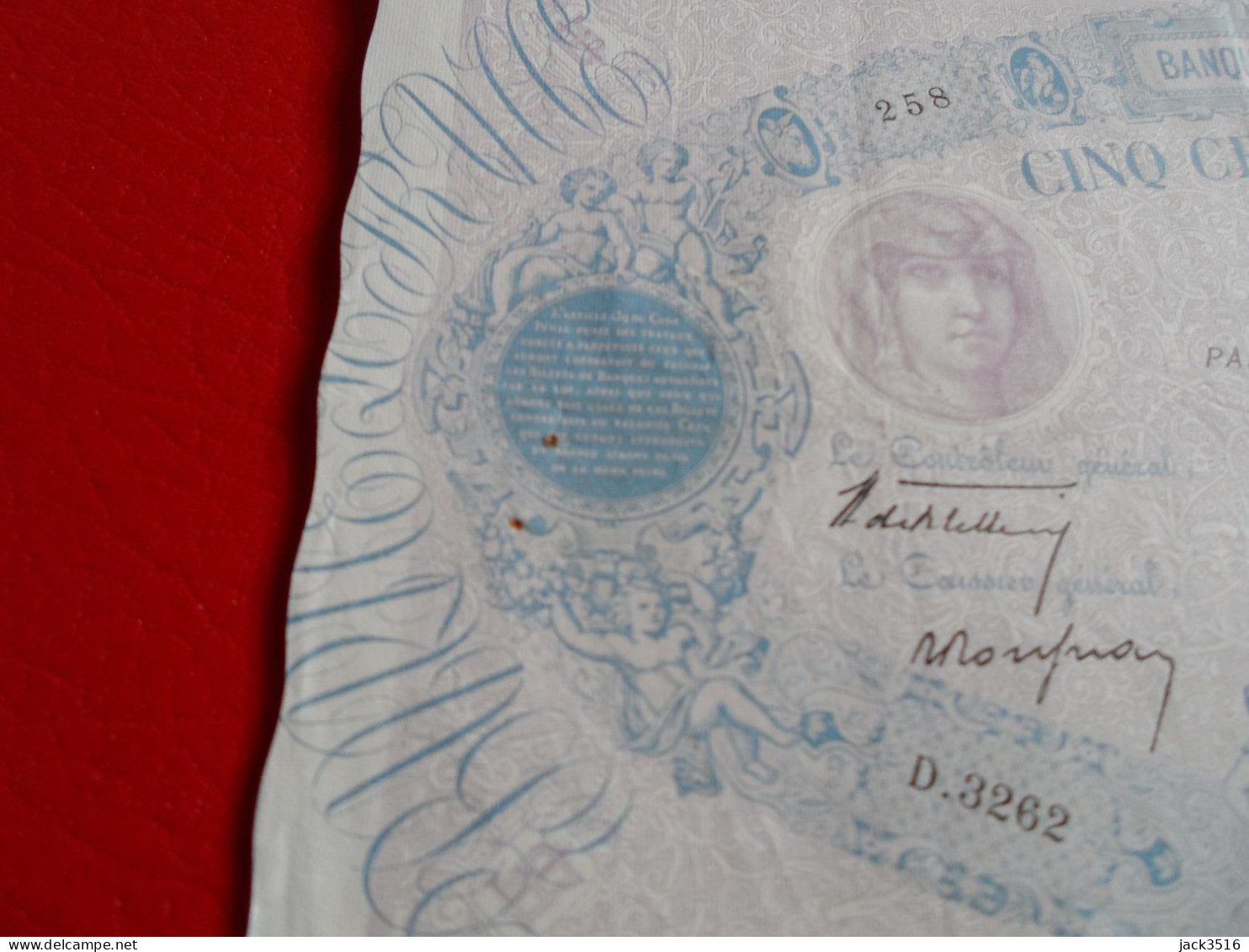 France: 500 Francs Bleu Et Rose 1939 D.3262 Ttb+++/sup - 500 F 1888-1940 ''Bleu Et Rose''