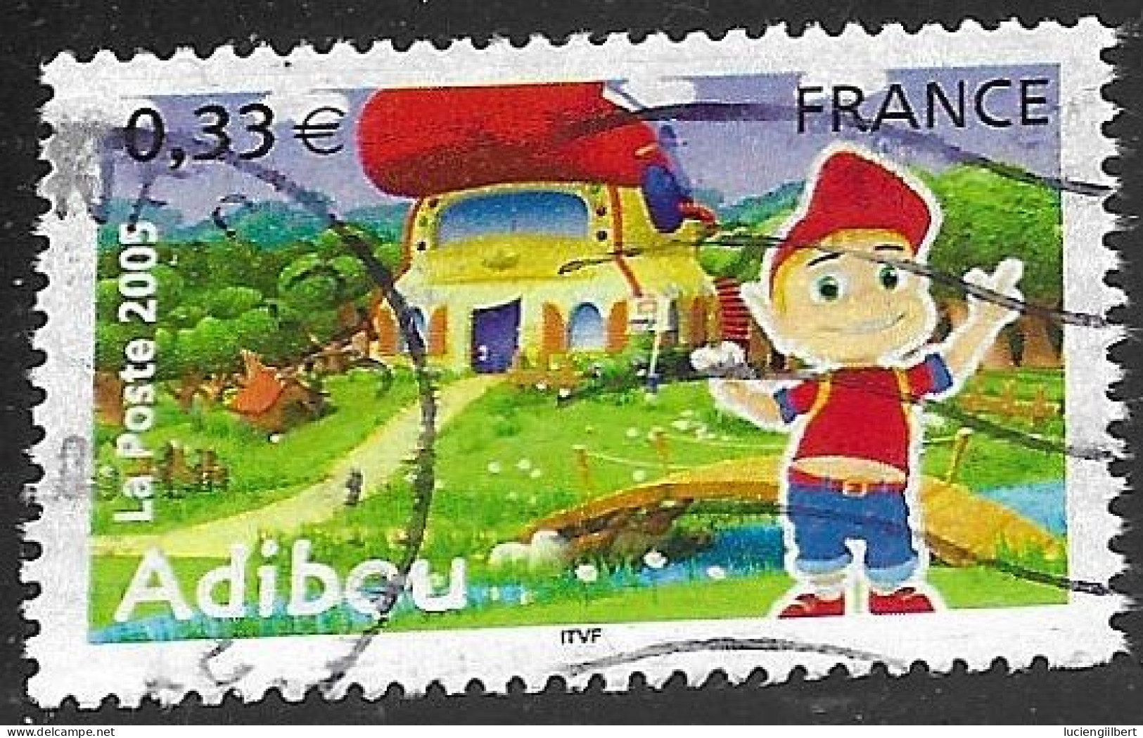 TIMBRE N° 3848   -   ADIBOU -  OBLITERE  -  2005 - Used Stamps