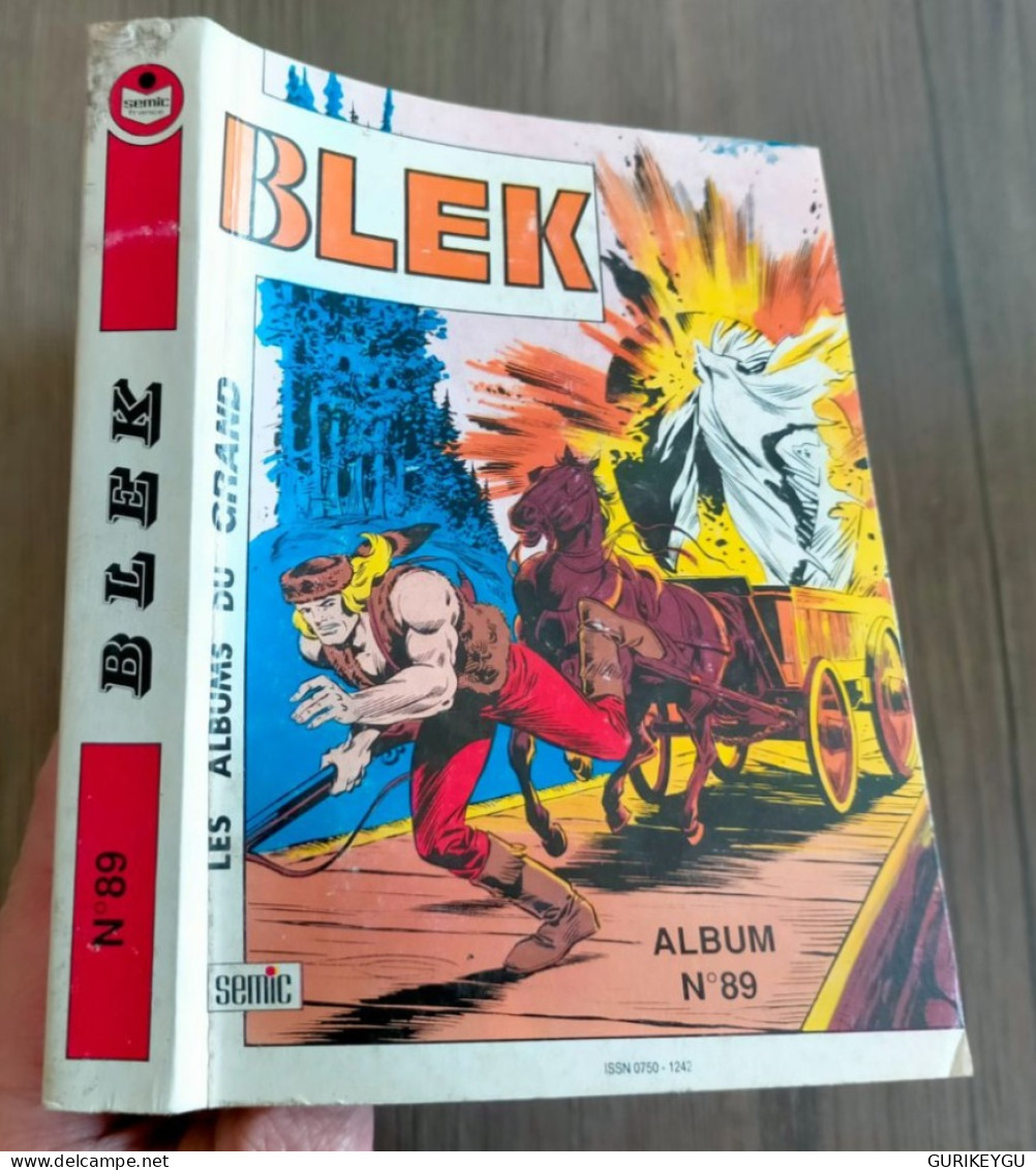 Album BLEK N° 89 Avec N° 508.509.510 LUG 1993 COMPLET BIEN ++ - Blek