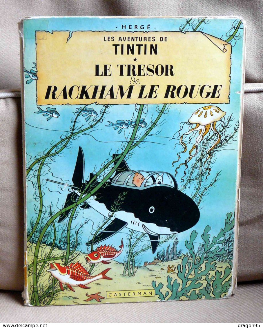 Tintin : Le Trésor De Rackham Le Rouge - B35 - Hergé - 1964 - Tintin