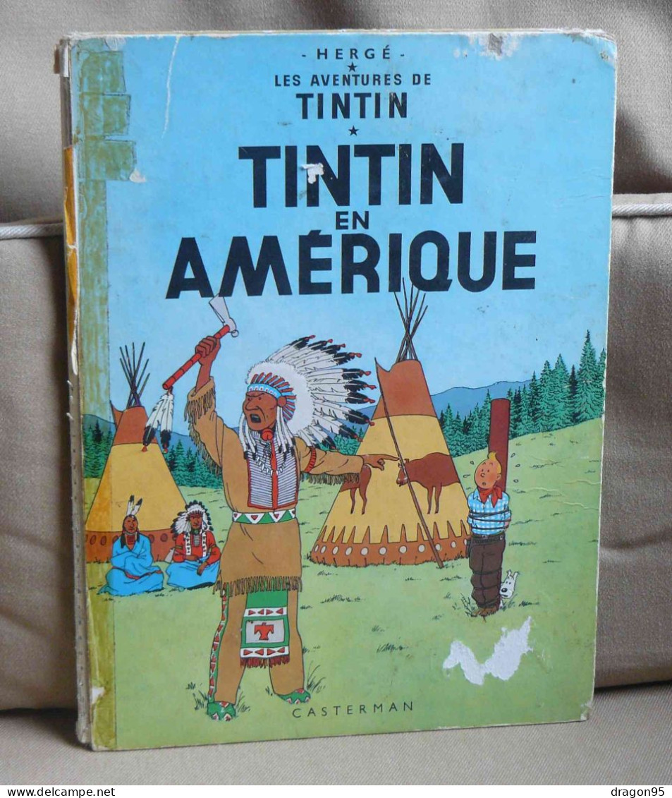 Tintin En Amérique - B35 - Hergé - 1964 - Tintin